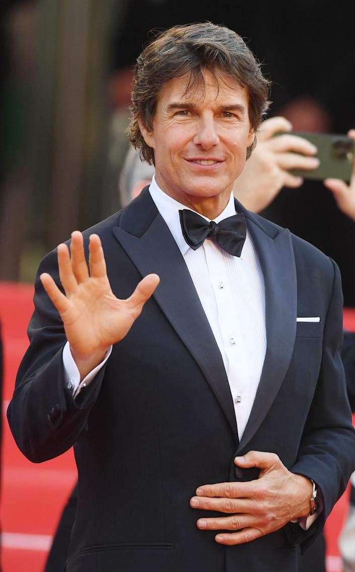 Standing ovation: Tom Cruise honored with palm of honor in Cannes