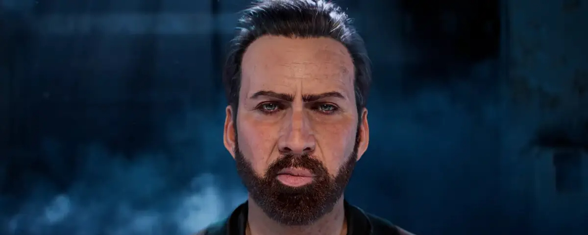 Nicolas Cage plays himself in the game “Dead by Daylight”